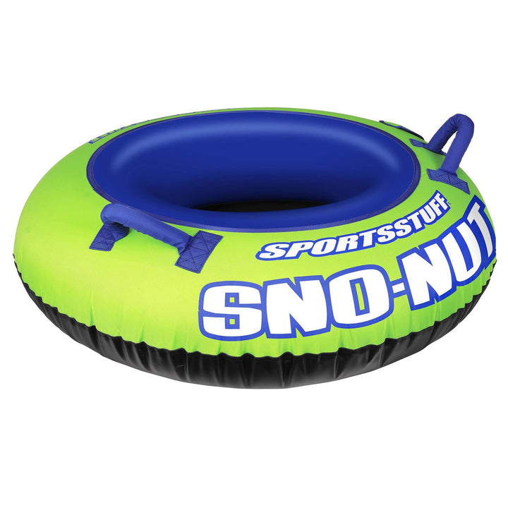 Sportsstuff Inflatable 48" Sno-Nut Snow Tube with Foam Handles (Open Box)