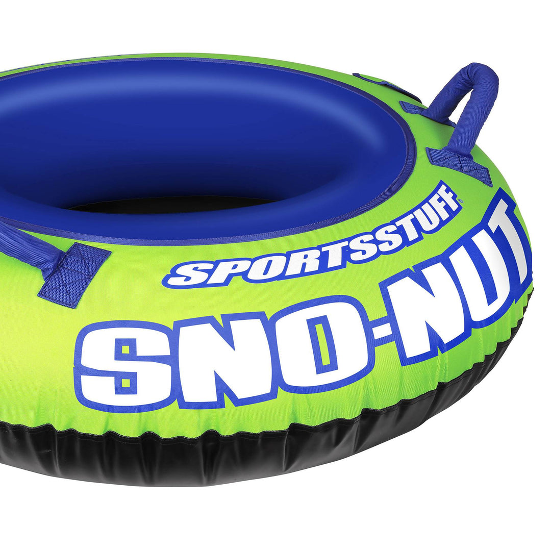 Sportsstuff Inflatable 48" Sno-Nut Snow Tube with Foam Handles (Open Box)