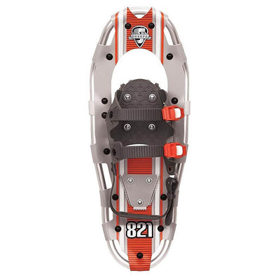Yukon Charlie's Sherpa Series Snowshoe 8 x 21 Inches, Orange/Gray (Open Box)
