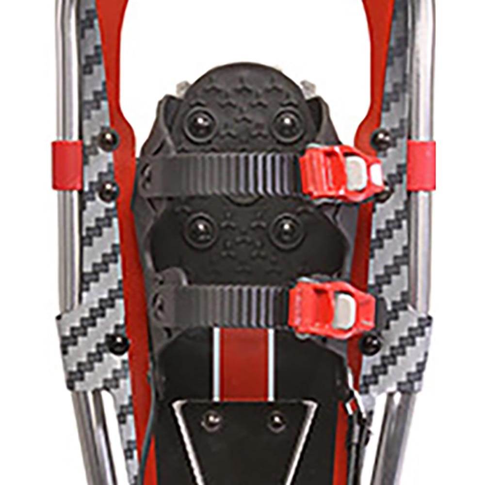 Yukon Charlie's Sherpa Series Snowshoe 8 x 25 Inches, Orange/ Gray (Open Box)