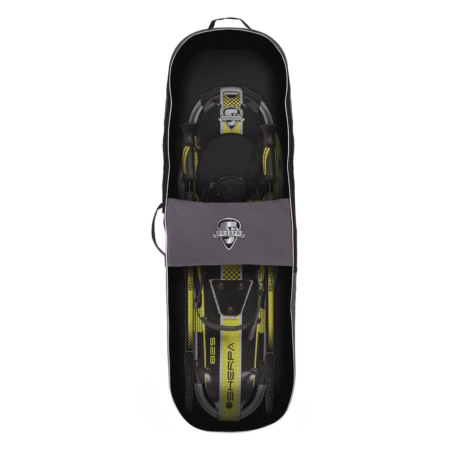 Yukon Charlie's Sherpa Series Snowshoe 8x21", Yellow/ Black, 80-5005K (Open Box)