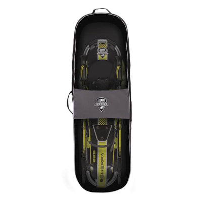 Yukon Charlie's Sherpa Series Snowshoe 8 x 25 Inches, Yellow/ Black | (Open Box)