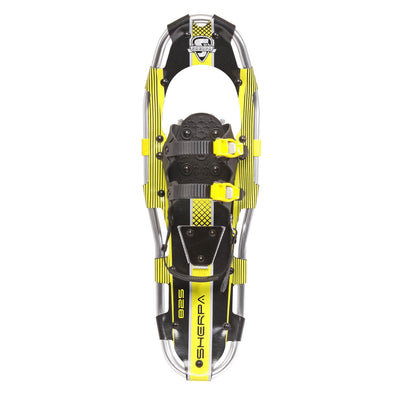 Yukon Charlie's Sherpa Series Snowshoe 8 x 25 Inches, Yellow/ Black | (Open Box)