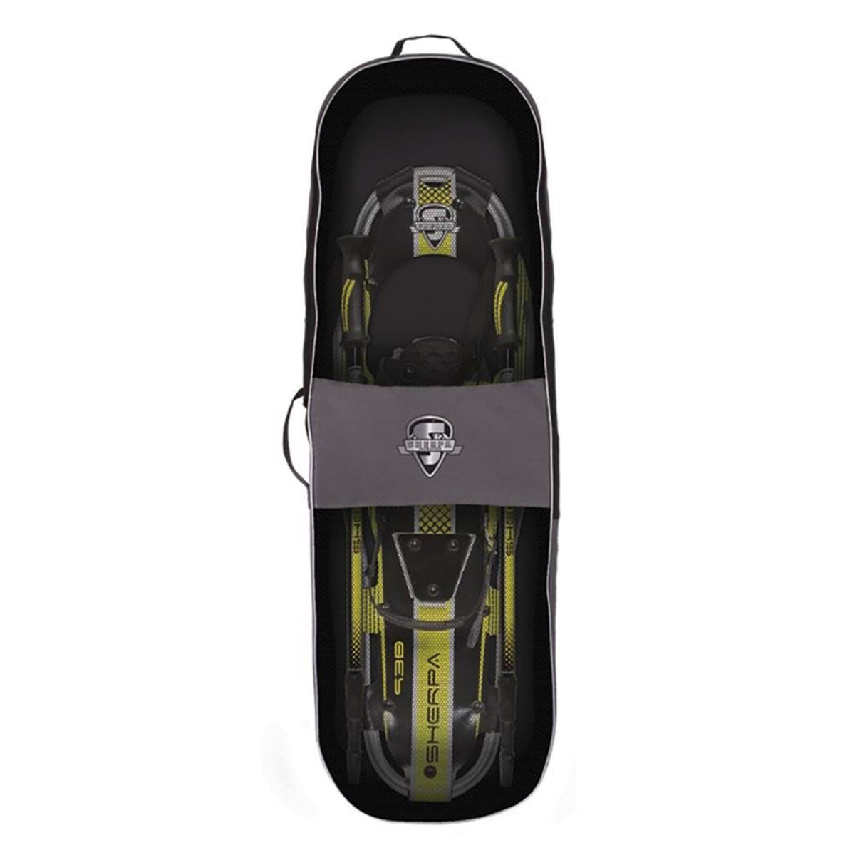 Yukon Charlie's Sherpa Series Snowshoe 9 x 30 Inches, Yellow/ Black (Incomplete)