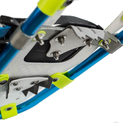 Yukon Charlie's Youth Series Snowshoe 7 x 16 Inches for Juniors, Blue (Used)