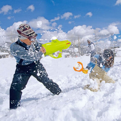 Airhead 4-in-1 Super Snowball Fight Winter Fun Kit For Ages 4 and Up (Open Box)