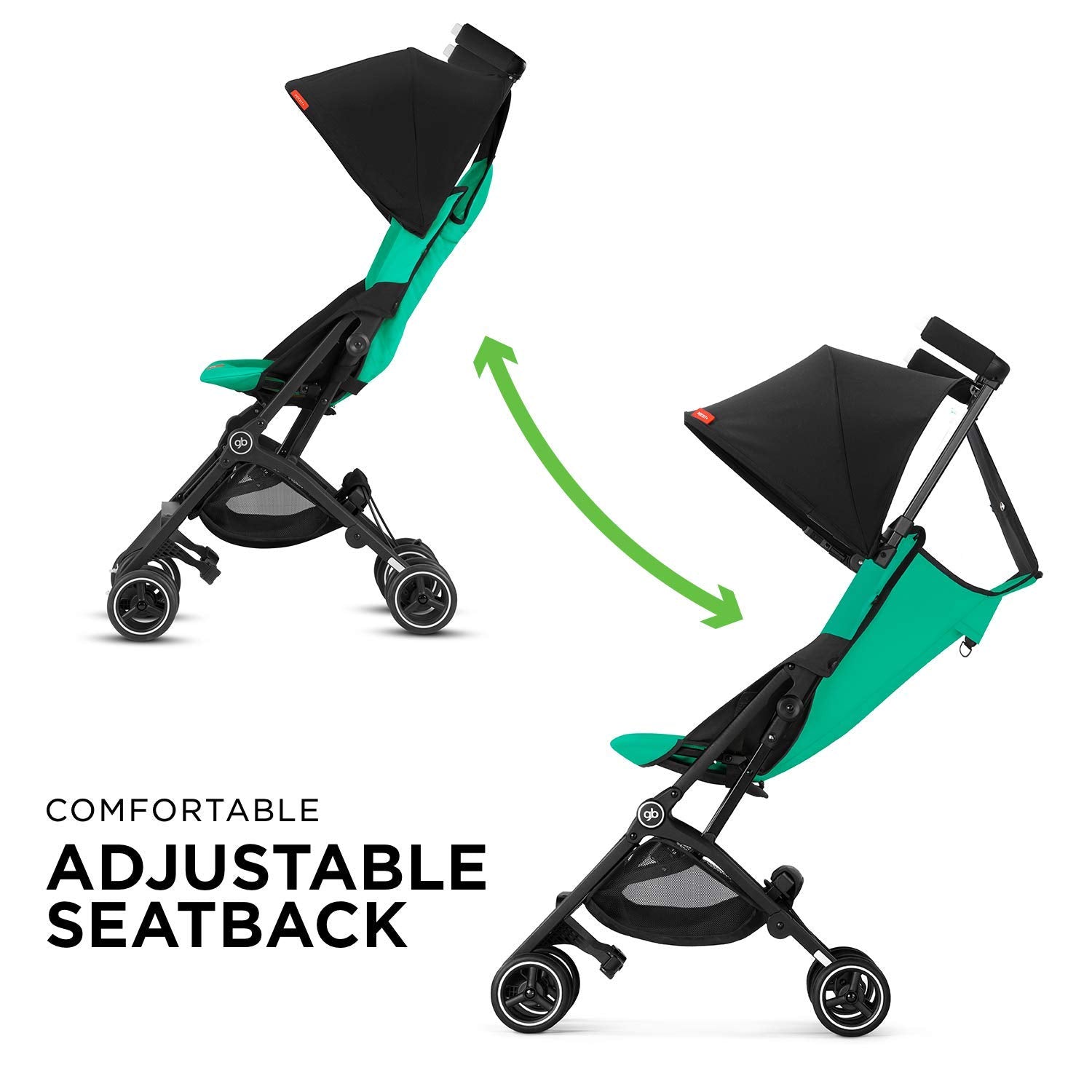 GB Gold Pockit Plus Folding All Terrain Infant Stroller, Night Blue (Open Box)