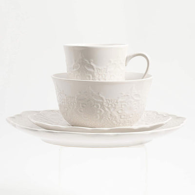 Gibson Elite 16 Piece Reactive Glaze Dinnerware Set (Open Box)