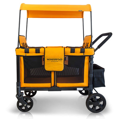 Wonderfold 4 Passenger Push Folding Stroller Wagon