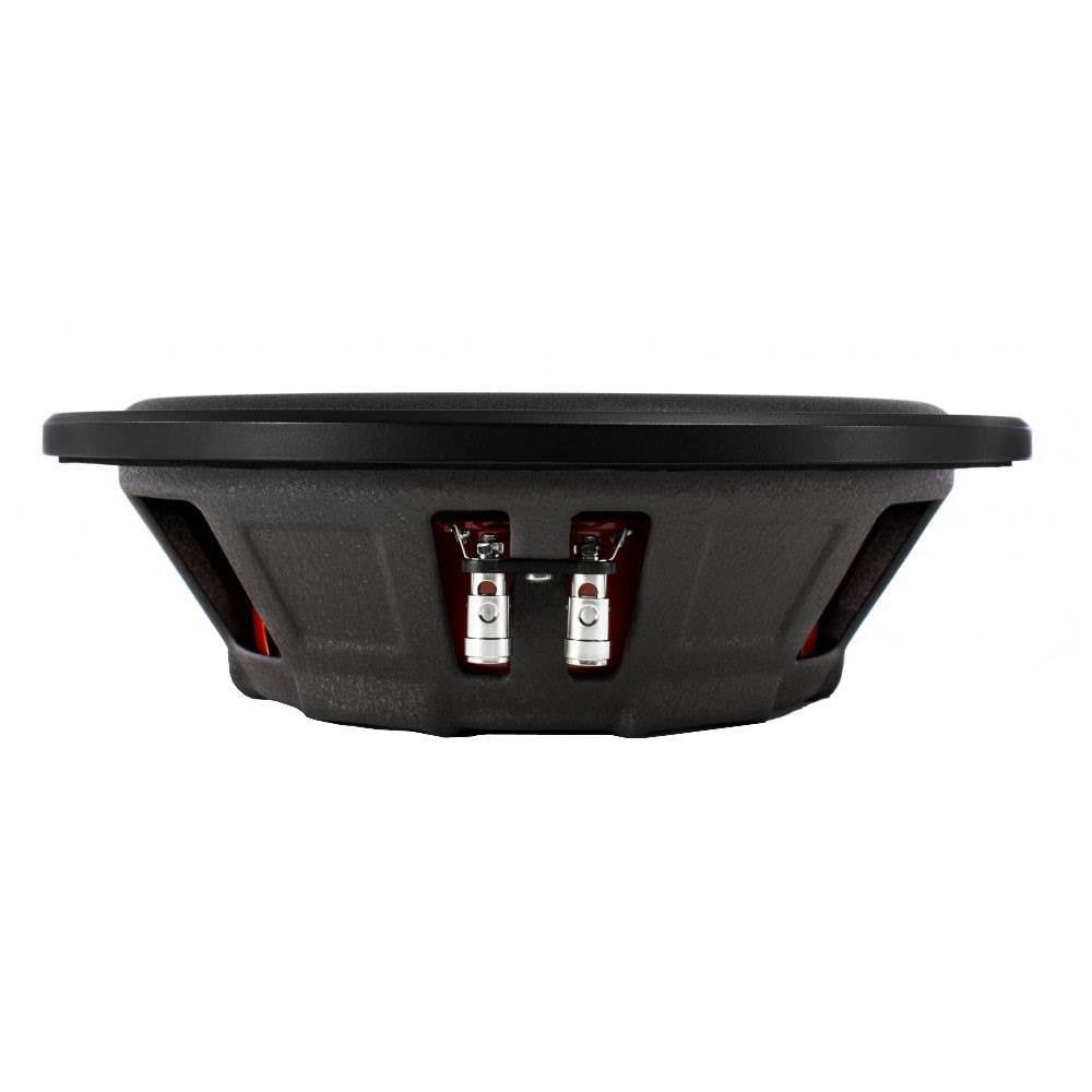 MB Quart 400 Watt 10 Inch Shallow Subwoofer and Q Power Slim Sub Box Enclosure - VMInnovations