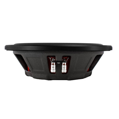 MB Quart 400 Watt 10 Inch Shallow Subwoofer and Q Power Slim Sub Box Enclosure - VMInnovations