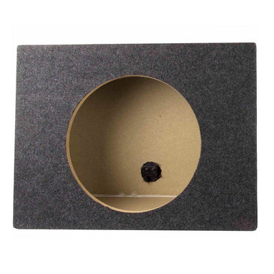 MB Quart 400 Watt 10 Inch Shallow Subwoofer and Q Power Slim Sub Box Enclosure - VMInnovations