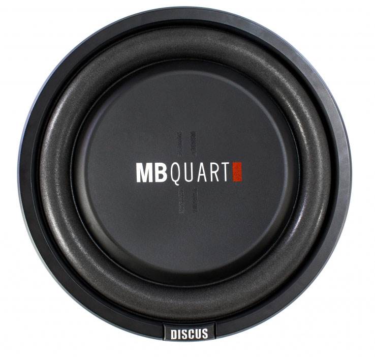 MB Quart 400 Watt 12 Inch Shallow Subwoofer + Q Power Slim Sub Car Box Enclosure - VMInnovations