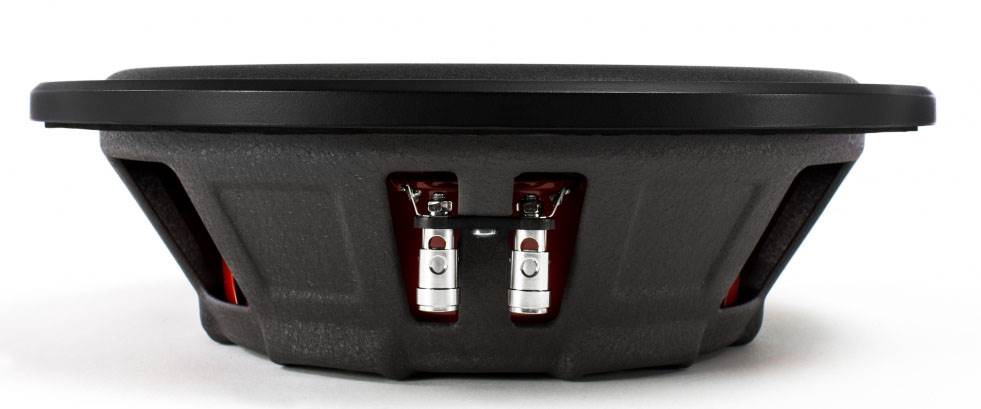 MB Quart 400 Watt 12 Inch Shallow Subwoofer + Q Power Slim Sub Car Box Enclosure