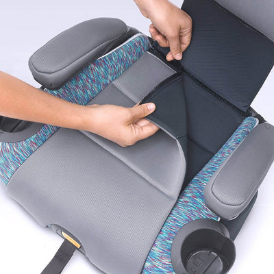 Chicco KidFit Zip 10 Position DuoZone Safe Booster Seat, Privata | CHI-507948547