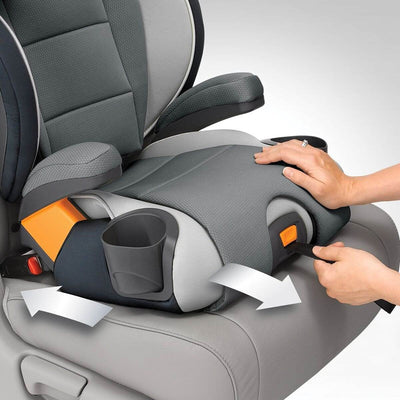 Chicco KidFit Zip 10 Position DuoZone Safe Booster Seat, Privata | CHI-507948547