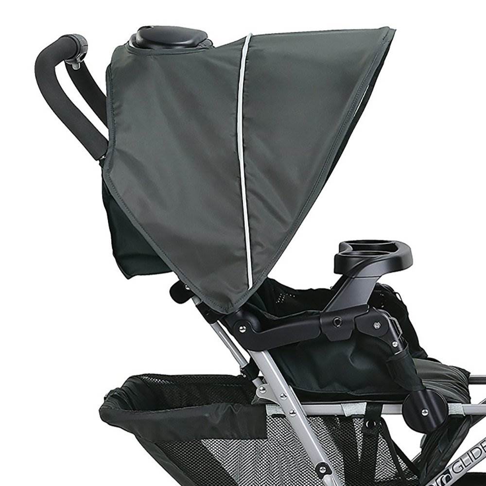 Graco DuoGlider Click Connect Lightweight Double Stroller, Glacier (Open Box)