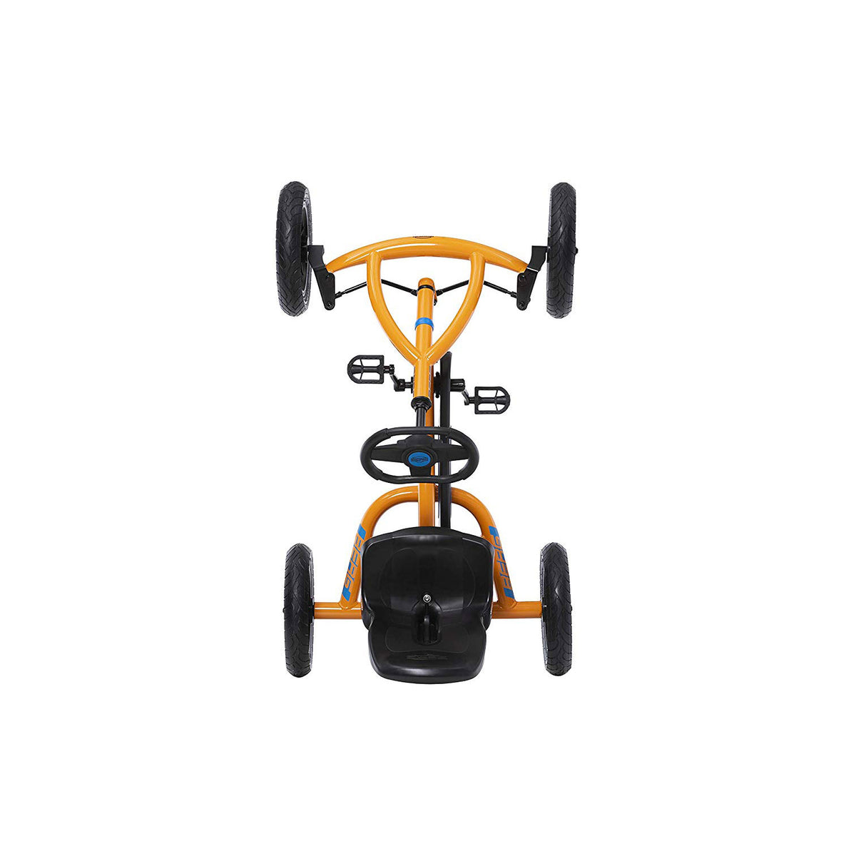 BERG Toys Buddy Kids Toddler Safe Pedal 4 Wheel Go Kart Toy, Orange (Open Box)