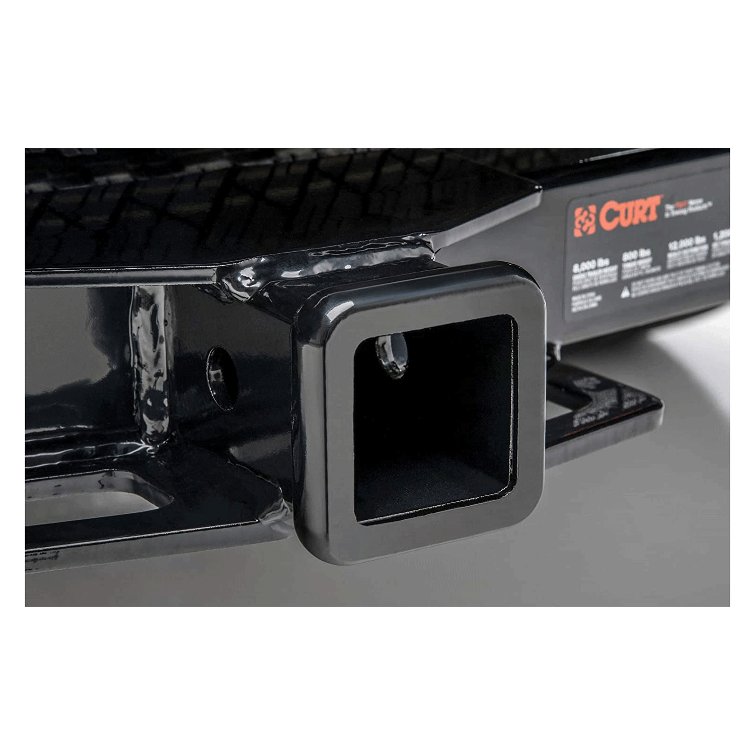 CURT 13152 Class III Trailer Towing Hitch with 2 Inch Receiver, Black (Used)