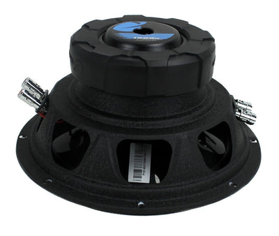 QPower Single 10 Inch Vented Shallow Sub Box & Planet Audio 1500 Watt Subwoofer