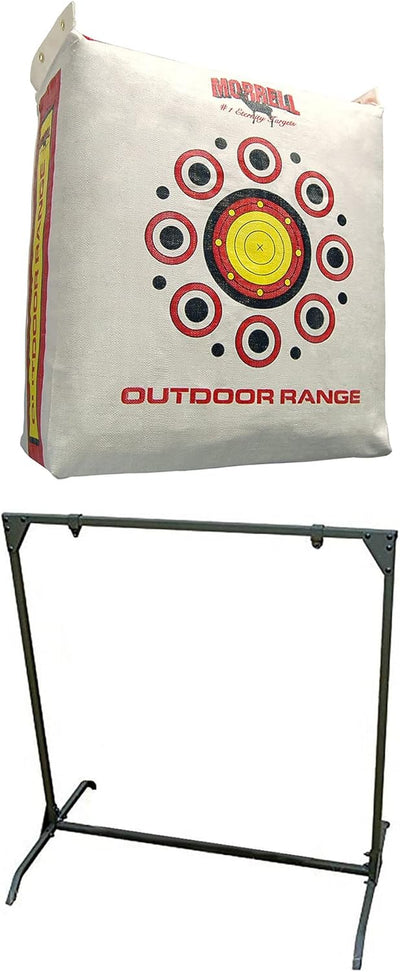 Morrell Outdoor Weatherproof Range Archery Bag Target w/ Practice Shooting Stand