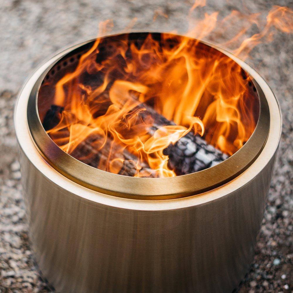 Solo Stove Bonfire Campsite Double Wall Stainless Steel FirePit (Open Box)