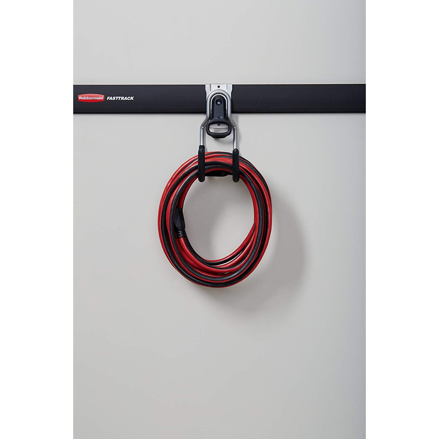 Rubbermaid FastTrack Garage Storage System 5 Piece Rail and Hook Kit (2 Pack) - VMInnovations