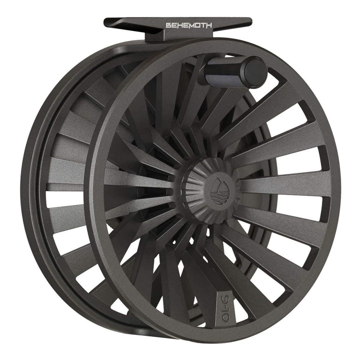 Redington Behemoth 5/6 Spool Carbon Fiber Fly Fishing Reel, Gunmetal (Open Box)