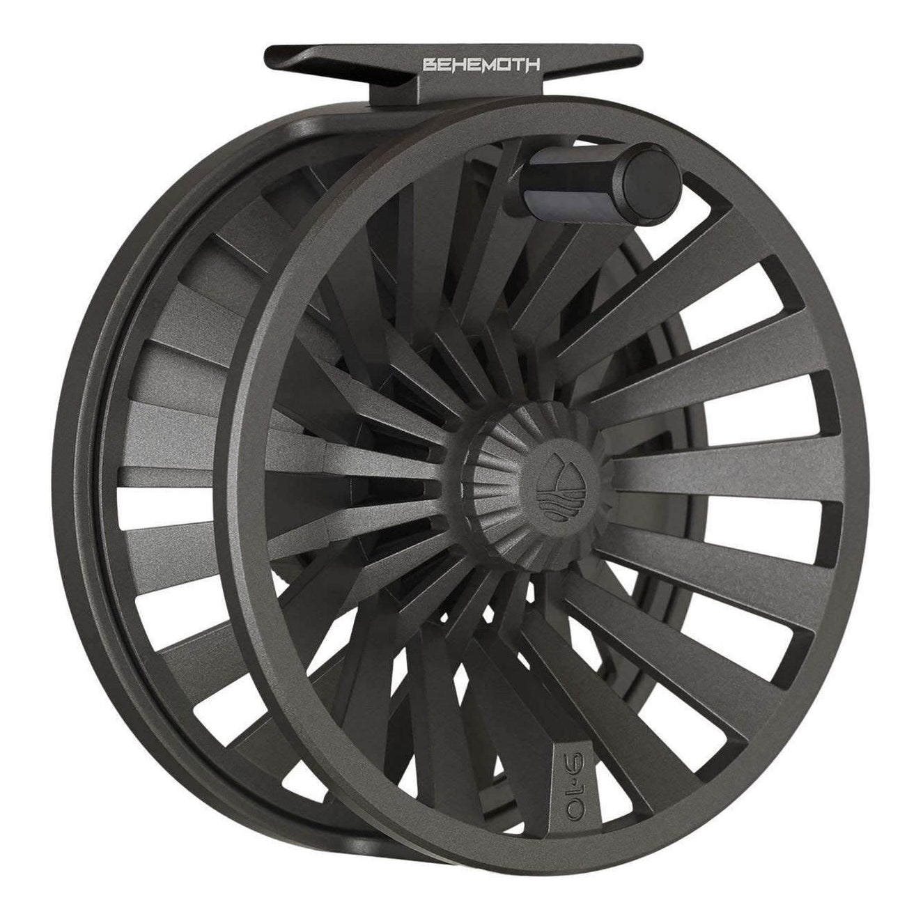 Redington Behemoth 5/6 Spool Carbon Fiber Fly Fishing Reel, Gunmetal (Open Box)