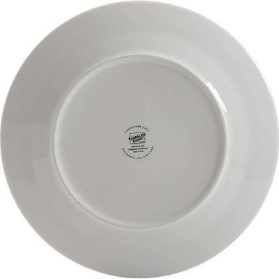 Gibson Netherwood 12 Piece Round Glaze Dinnerware Plates, Bowls, and Mugs, White - VMInnovations