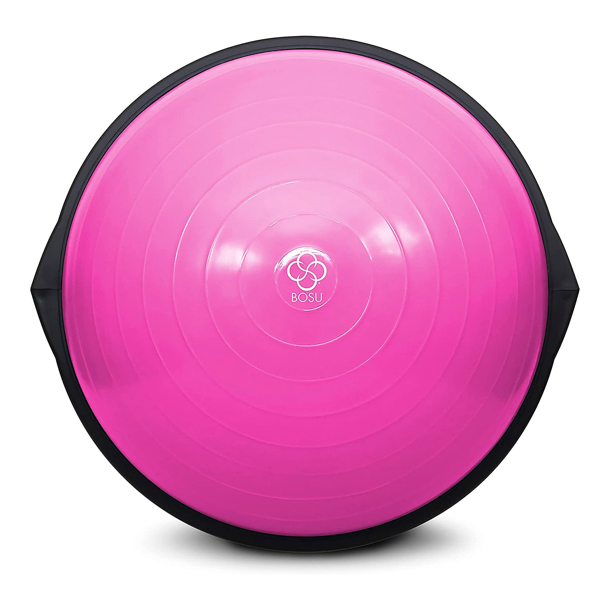 Bosu Home Multi Functional Home Gym 25 Inch Balance Strength Trainer Ball, Pink - VMInnovations