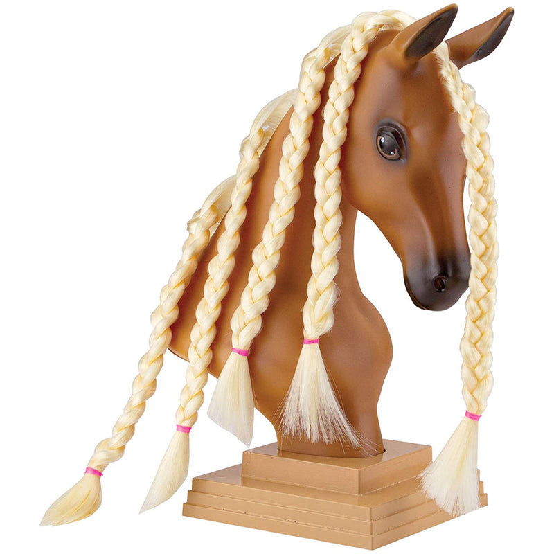 Breyer 7402 Blonde Mane Beauty Toy Horse Styling Head with Hair Tools, Sunset