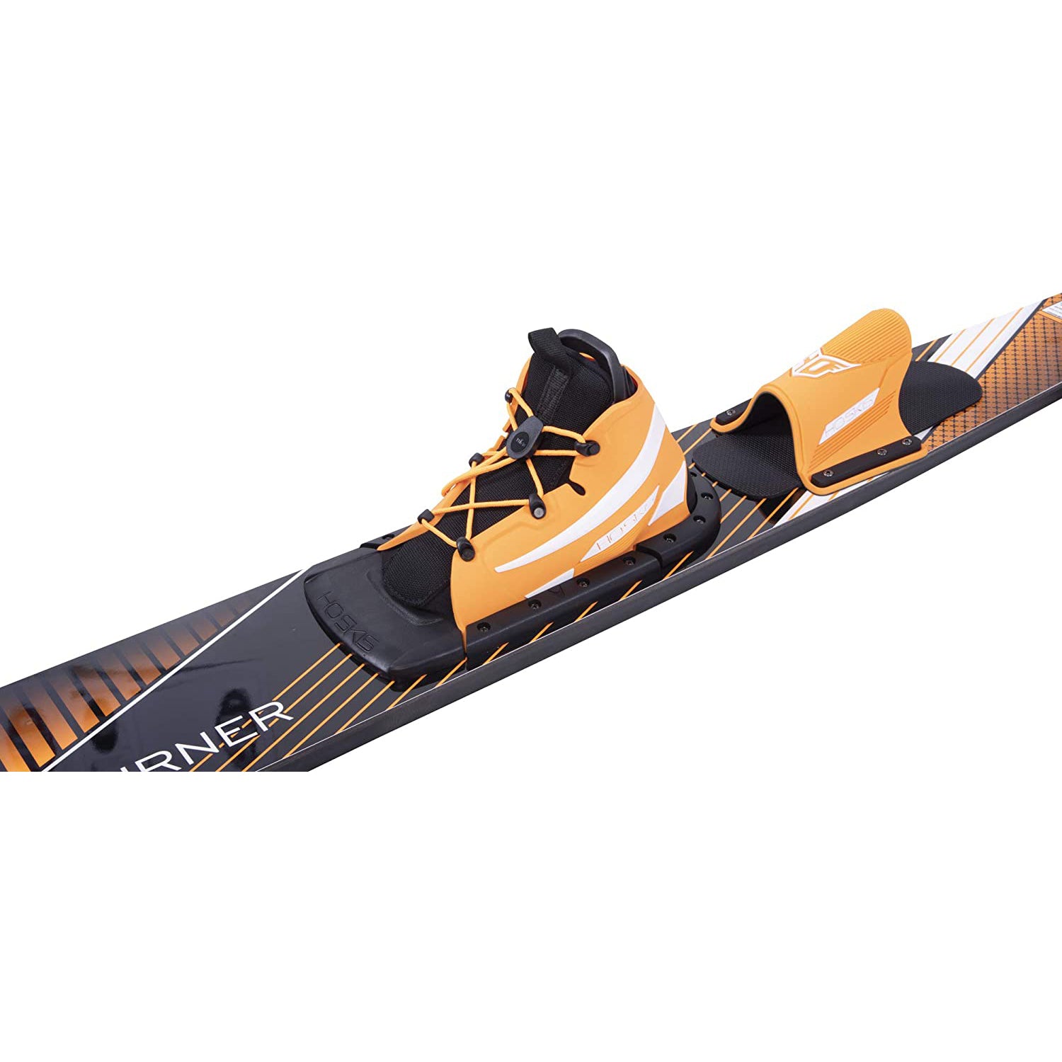 HO Skis Blast 67-Inch Waterskiing Skis Trainer Bar Bindings, Yellow (Open Box)