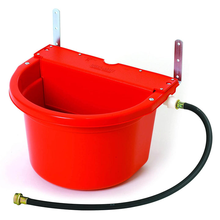 Little Giant FW16RED 4 Gal. Auto Float Controlled Waterer Livestock Water Trough