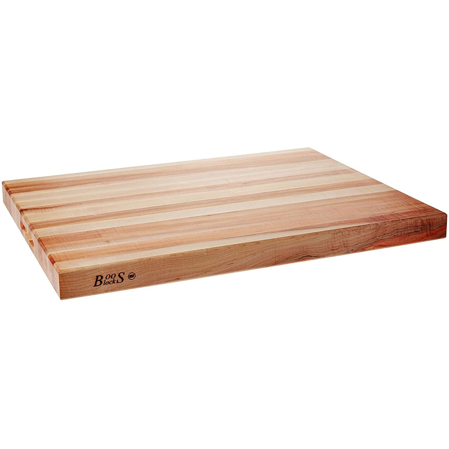 John Boos Reversible 30 In Wide Edge Grain Cutting Board and Moisture Cream Set