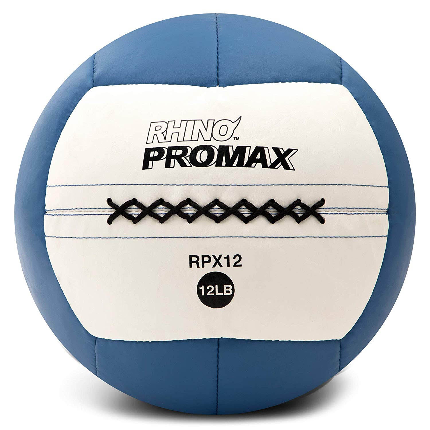 Champion Sports Soft Shell Rhino Slam Royal Blue Medicine Ball, 12 Pounds (Used)