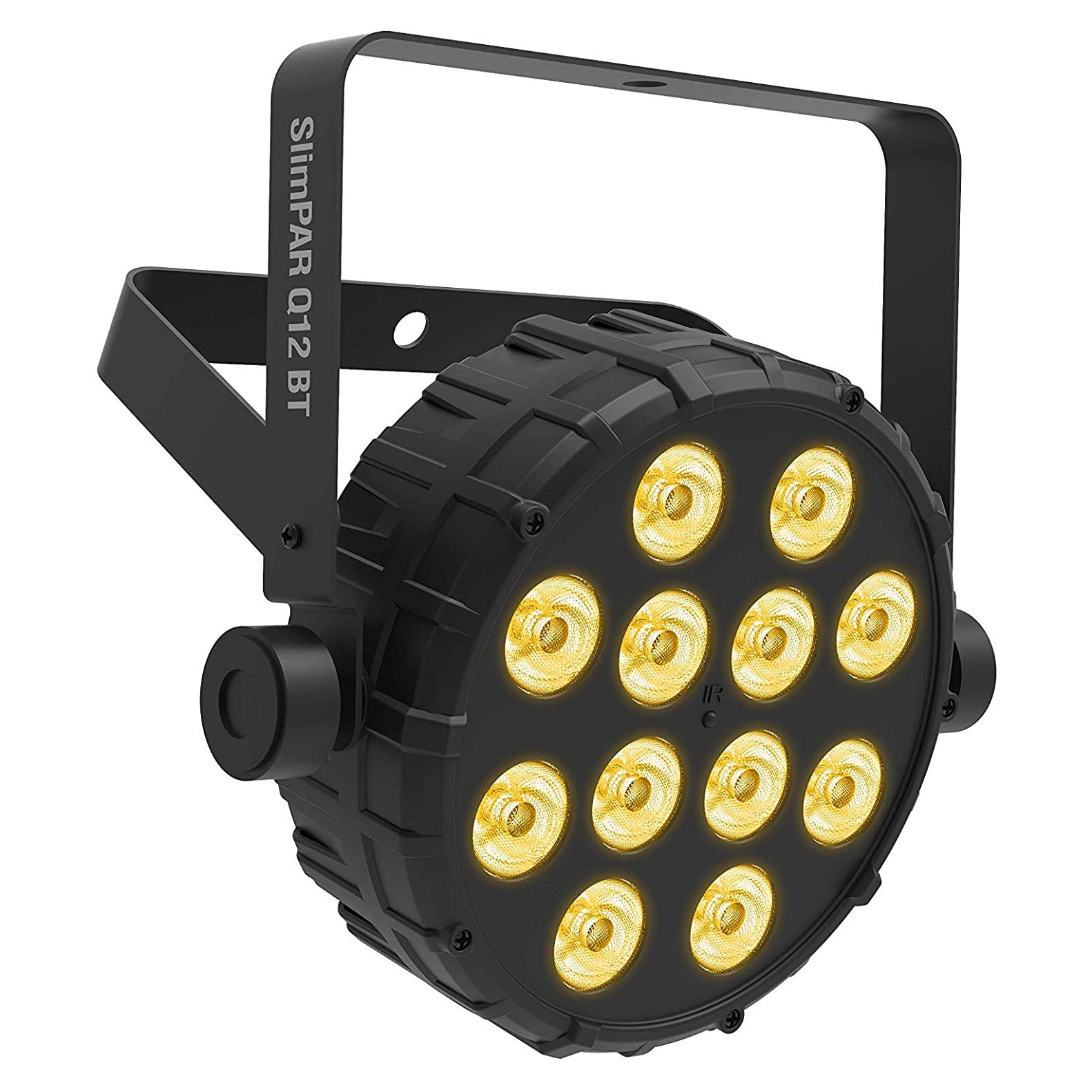 CHAUVET DJ SlimPAR Q12BT Par Flat Can RGB Wash Wireless LED Stage Light Fixture