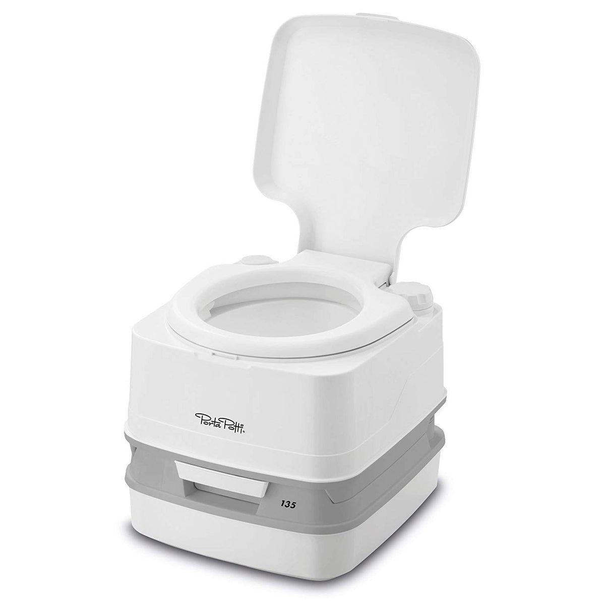 Thetford 135 2.6 Gallon Porta Potti with Rotating Pour Spout, White (Open Box)