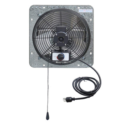 iLiving 12 Inch 3 Speed Attic Garage Growing Ventilation Exhaust Fan (Open Box)