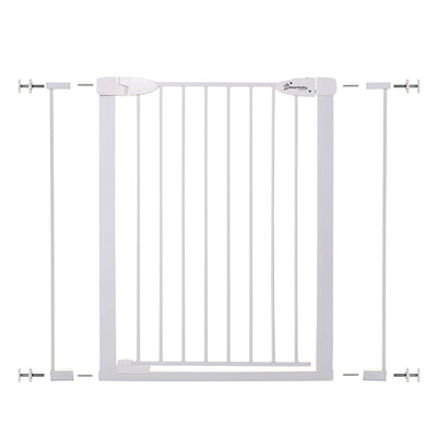 Dreambaby Boston Extra Tall Auto Close Baby Gate with EZY Check Indicator, White - VMInnovations
