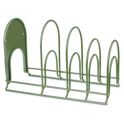 Cuisinel 15 In Extra Large 5 Pan & Pot Organizer 5 Tier Rack, Green (Open Box)
