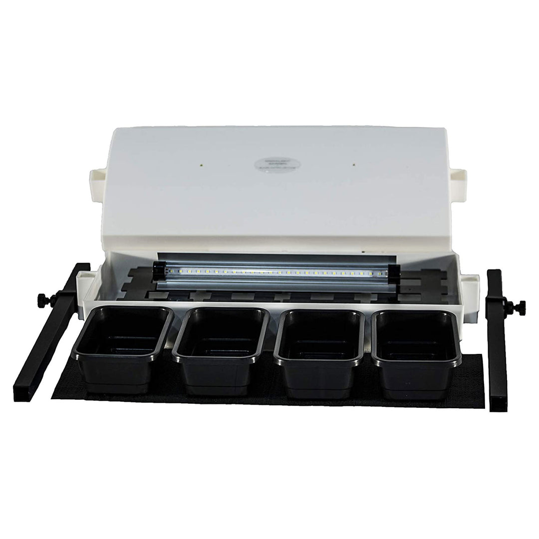 SunBlaster Growlight Micro Sized Complete LED Powered Garden, White (For Parts)