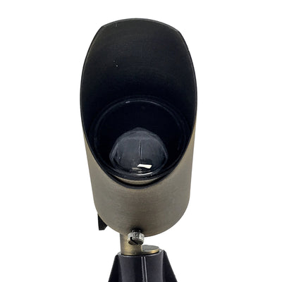 LUMiON Illuminator Brass Garden Spotlight w/ Lamp, Wire Connectors (For Parts)