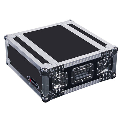 Odyssey FZER4 Adjustable 4U Pro Fight Zone Series Effects Rack Case with 4 Racks - VMInnovations