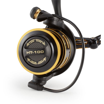 Penn CLA 5000 Clash Metal Saltwater Front Drag Spinning Fishing Reel, Black Gold - VMInnovations