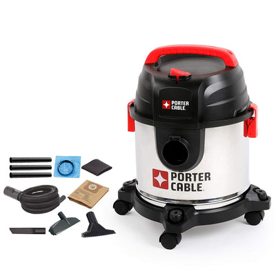 PORTER-CABLE 4 Gallon 4 Peak Horsepower Wet and Dry Vacuum Cleaner (Open Box)