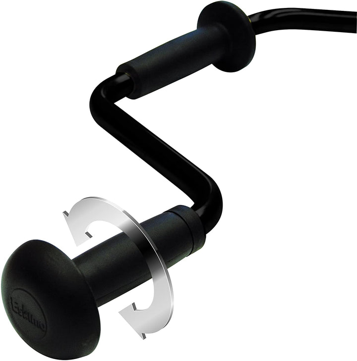 Eskimo 8 In Stainless Steel Ice Fishing Hand Powered Manual Auger Bit w/ Handle - VMInnovations