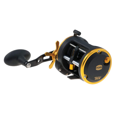 Penn Squall Levelwind Saltwater Fish Trolling Fishing Reel, Black (Refurbished)