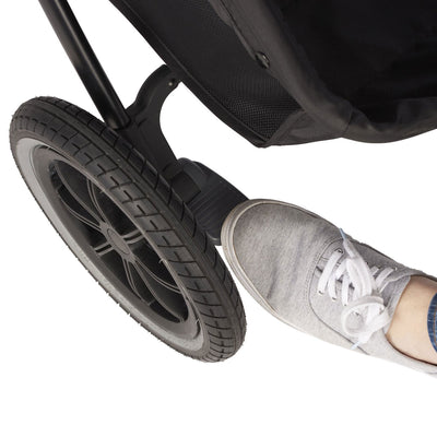 Evenflo Folio3 Stroller System w/ LiteMax Seat, Gray and 2 SafeMax Bases, Black