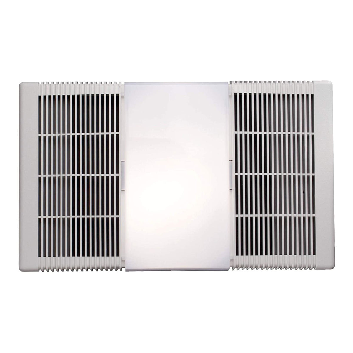 Broan Bathroom Bath Ceiling Exhaust Fan Vent Heater and Light, White (Used)